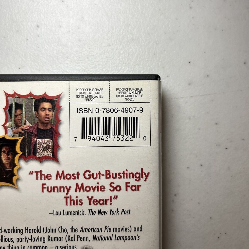 Harold & Kumar Go to White Castle (DVD, 2004) - Picture 3 of 4